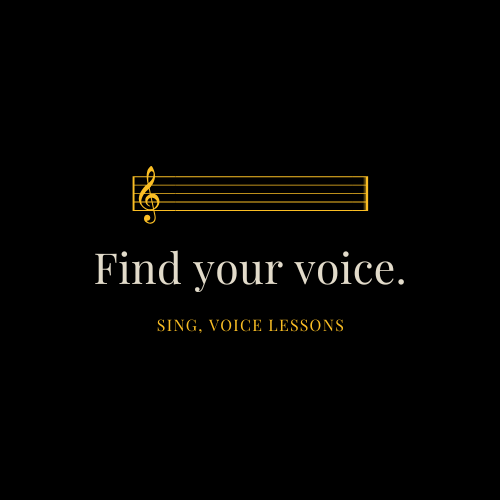 Find your voice, Sing Voice Lessons